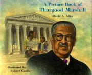 Cover of: A picture book of Thurgood Marshall by David A. Adler
