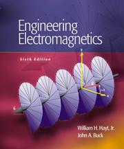 Cover of: Engineering electromagnetics by William Hart Hayt