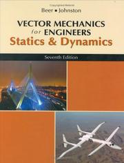 Cover of: Vector mechanics for engineers by Ferdinand P. Beer ... [et al.].