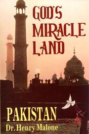 Cover of: God's miracle land--Pakistan
