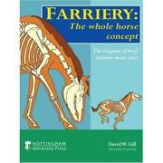 Farriery by Gill, David W.