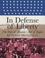 Cover of: In defense of liberty