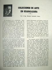 Cover of: Colecciones de Arte en Guadalajara II: Jesús Garibi Velasco
