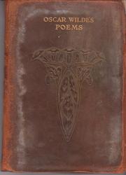 Cover of: [The poetical works of Oscar Wilde]