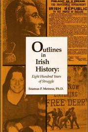 Cover of: Outlines in Irish History: Eight Hundred Years of Struggle