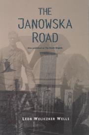 Cover of: The Janowska Road by Leon Weliczker Wells