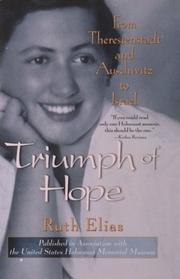 Cover of: Triumph of hope by Ruth Elias