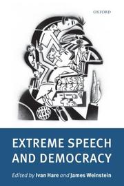 Cover of: Extreme speech and democracy