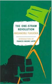 Cover of: The one-straw revolution by Masanobu Fukuoka