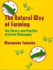 Cover of: The natural way of farming by Masanobu Fukuoka