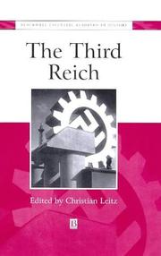 Cover of: The Third Reich: the essential readings