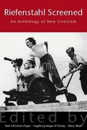 Cover of: Riefenstahl screened: an anthology of new criticism