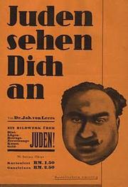 Juden sehen dich an. by Johann von Leers | Open Library