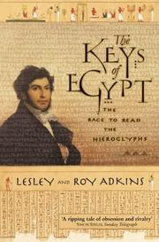 Cover of: The Keys of Egypt by Lesley Adkins, Roy Adkins