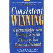 Cover of: Consistent winning | Ronald D. Sandler