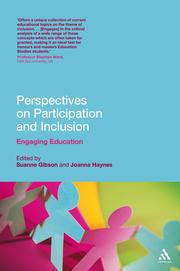 Cover of: Perspectives on participation and inclusion: engaging education