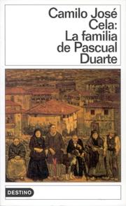 Cover of: Ensayo de una bibliografía de "La familia de Pascual Duarte"