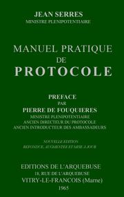 Manuel pratique de protocole by Jean Charles Serres