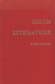 Cover of: Czech literature by Arne Novák