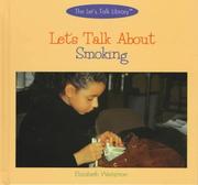Cover of: Let's talk about smoking
