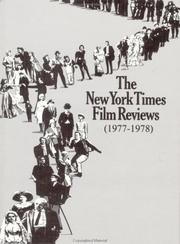 Cover of: New York Times Film Reviews, 1977- 1978