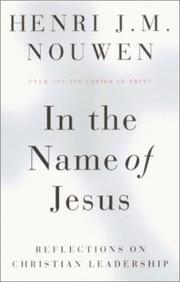 Cover of: In the Name of Jesus by 