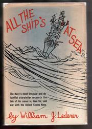 All the ship's at sea by William J. Lederer