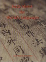 Cover of: Facts About the World's Languages by 