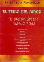 Cover of: El Tema del amor en ocho poetas argentinos