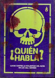 Cover of: Quién habla? by 