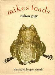 Cover of: Mike's toads