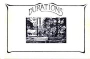 Cover of: Durations by Fred Douglas, Fred Douglas