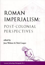 Cover of: Roman imperialism: post-colonial perspectives