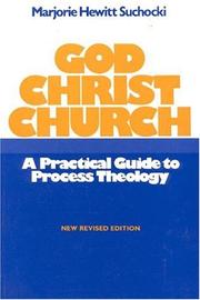 Cover of: God Christ Church by Marjorie Hewitt Suchocki