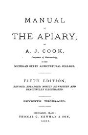 Cover of: Manual of the apiary | Albert John Cook