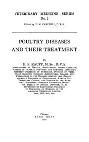 Cover of: Poultry diseases and their treatment