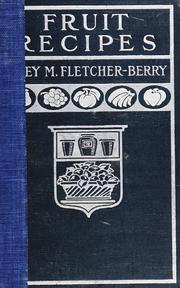 Cover of: Fruit recipes
