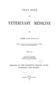 Cover of: Text Book of Veterinary Medicine by James Law, James Law - undifferentiated, James Law - undifferentiated