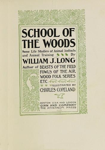 School of the woods by Long, William J.