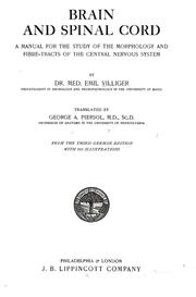 Cover of: Brain and spinal cord by Emil Villiger