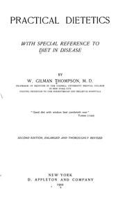 Cover of: Practical Dietetics, with Special Reference to Diet in Disease: With Special ...