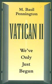 Cover of: Vatican II: we've only just begun