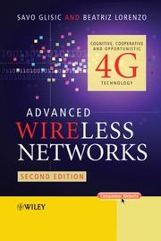 Cover of: Advanced wireless networks by Savo G. Glisic