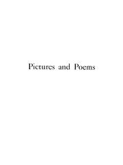 Cover of: Pictures & poems