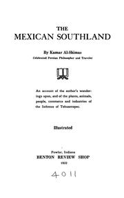 Cover of: The Mexican southland