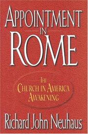 Cover of: Appointment In Rome: The Church in America Awakening