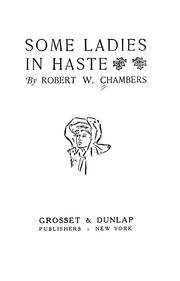 Cover of: Some ladies in haste