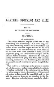 Cover of: Leather stocking and silk: or, Hunter John Myers and his times. A story of the valley of Virginia.