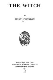 Cover of: The witch by Mary Johnston