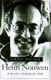 Cover of: Henri Nouwen by Jurjen Beumer
